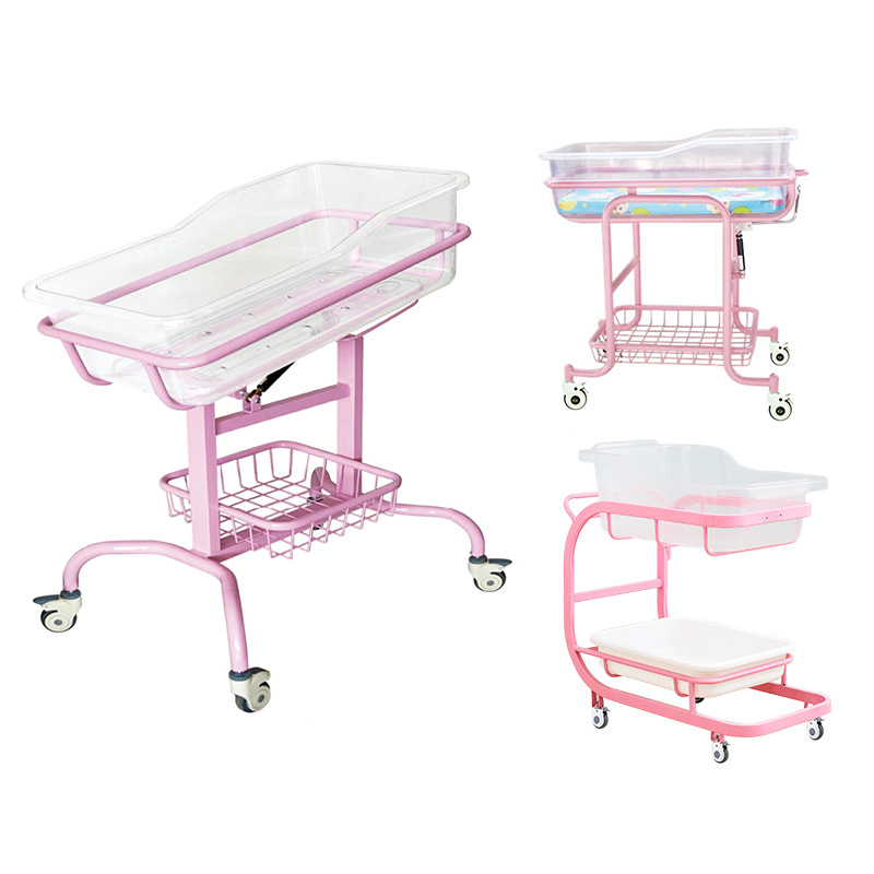 Kangshen Kcare Crib Manual Kidsren's Bed Customized Stroller Tiltable Baby Bed Source Manufacturer Wholesale