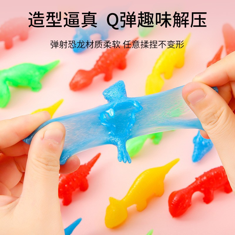 Ejection Dinosaur Finger Turkey Slingshot Decompression Creative Tricky Venting Fun Wall-Sticking Toys Children Student Gifts