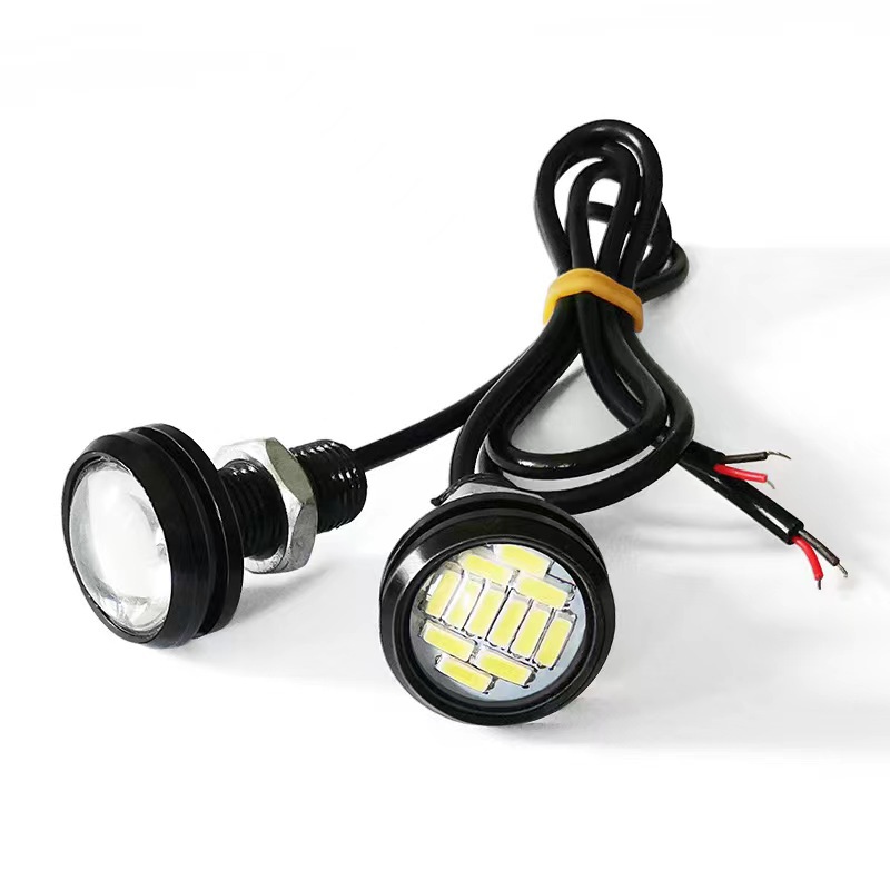 Spot Direct Sales Newly Upgraded 4014Led Aircraft Light 12Smd Car Motorcycle High-Brightness Waterproof Flash Modified Light