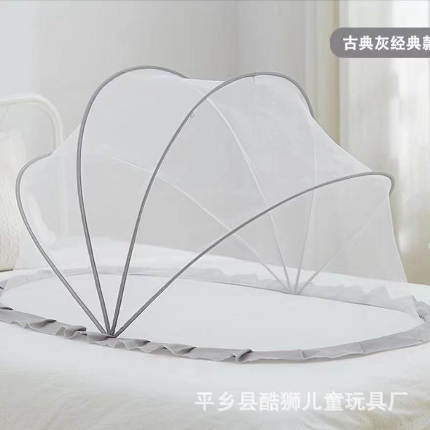 Baby Mosquito Net Children's Foldable Mosquito Net Installation-Free Shading Mosquito Covering Baby Mosquito Cover Full Cover Bedspread Portable