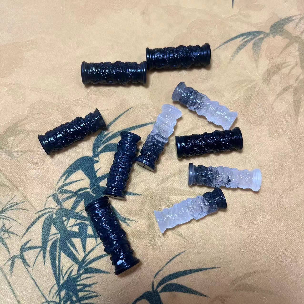 Натуральный нефритовый кулон дракона, аксессуар для ювелирных изделий DIY, унисекс, оптовая продажа от производителя