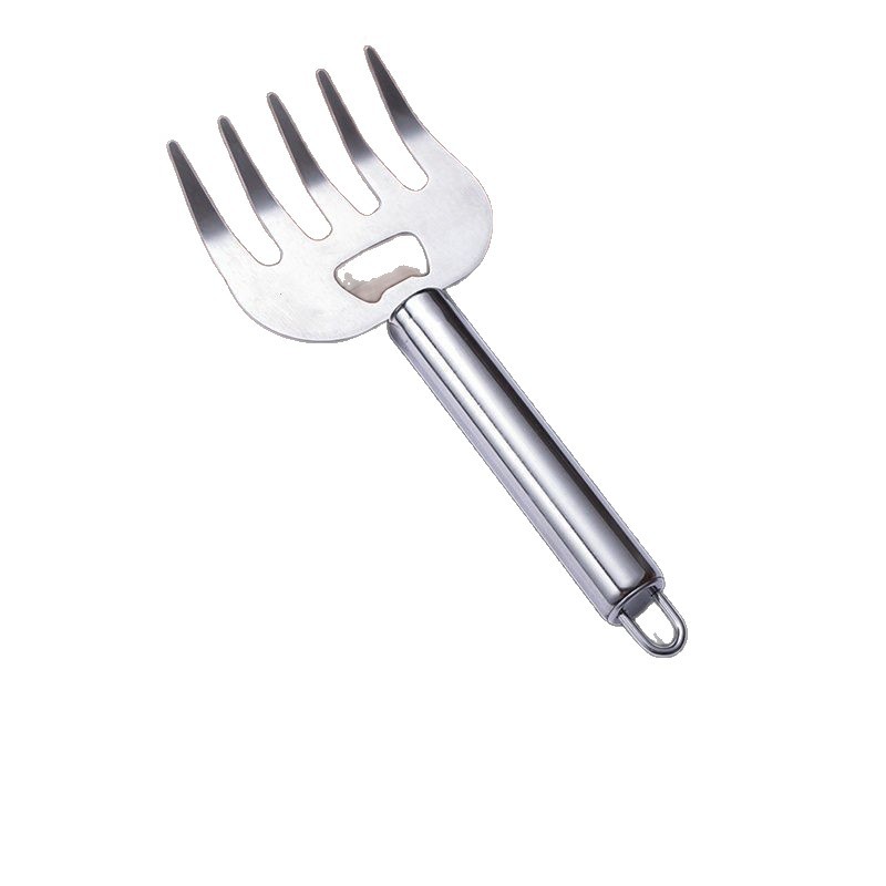 Stainless Steel Meat Shredder Multifunctional Fresh Meat Claw Household Kitchen Bear Claw Hand Guard Food Dividing Meat Slicer