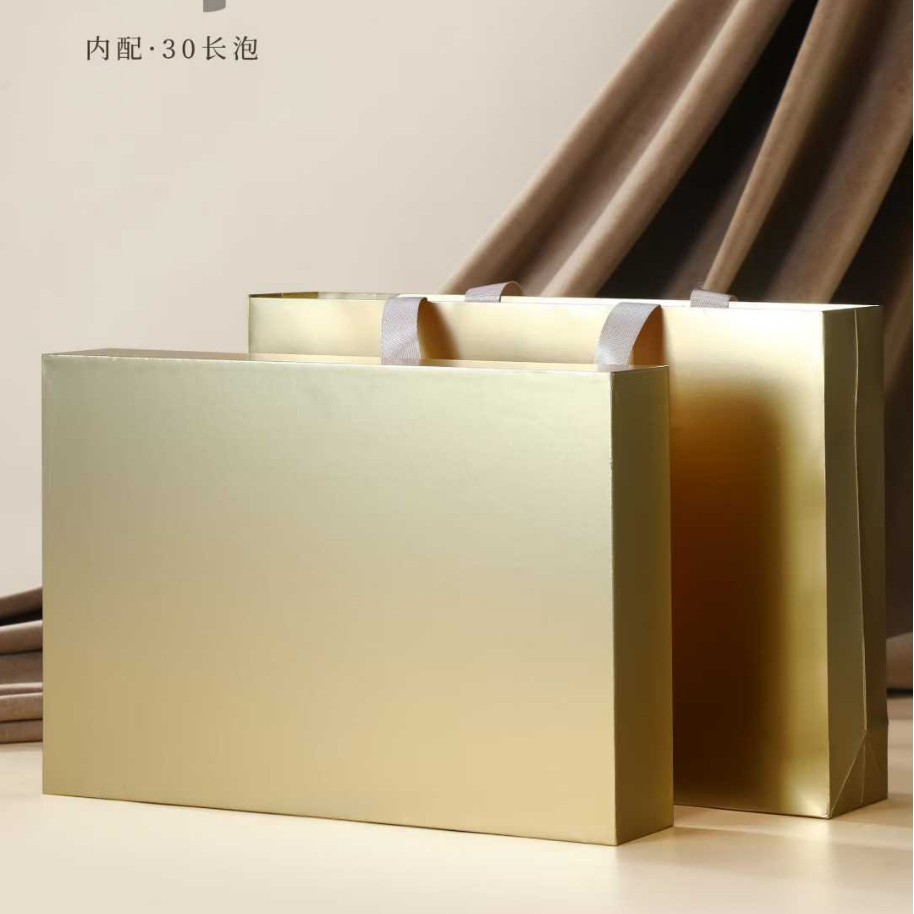 2025 New Tea Gift Box High-End Empty Box Rock Tea Half Pound Empty Gift Box Packaging Private Logo