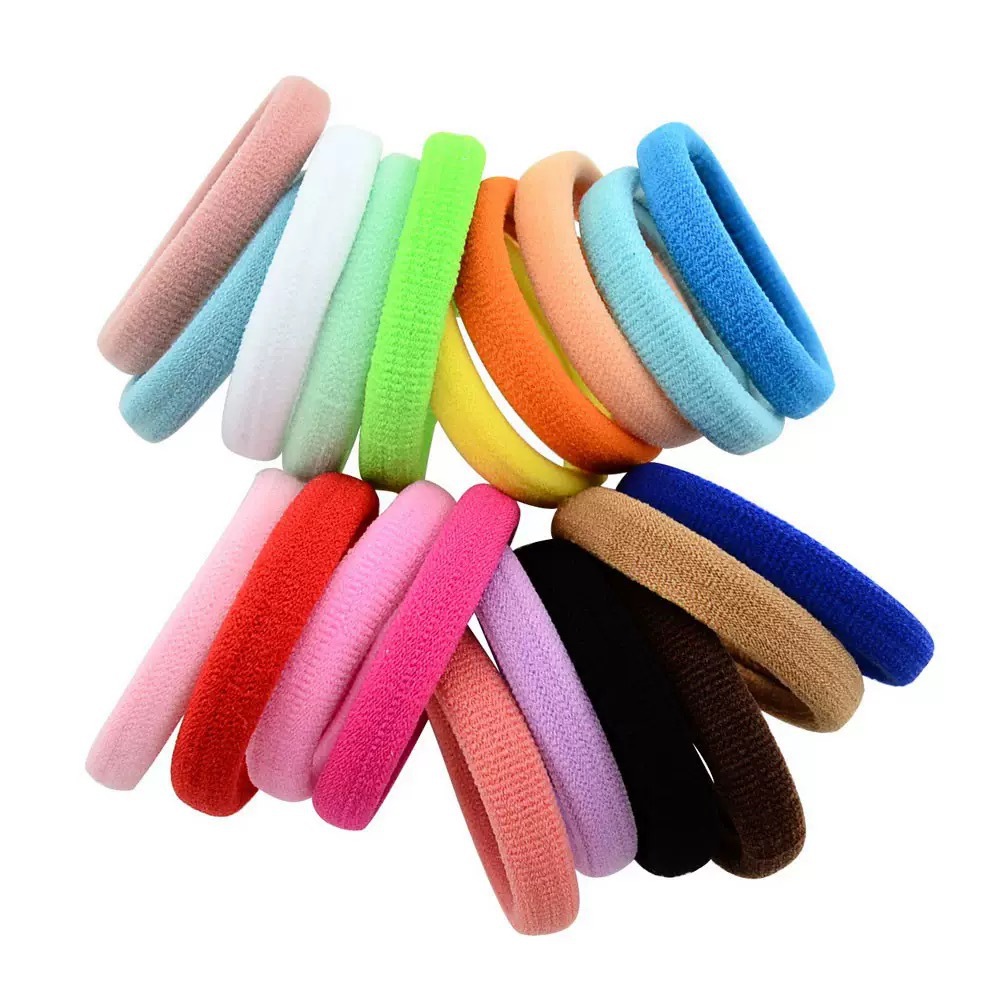Children's Colorful Hair Rope Is Highly Elastic, Does Not Damage Hair and Is Durable