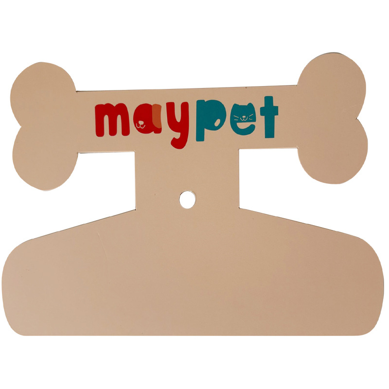 Kraft Paper Clothes Hanger Export Pet Paper Clothes Hanger Environmentally Friendly Pet Clothes Hanger Cardboard Clothes Hanger Customization