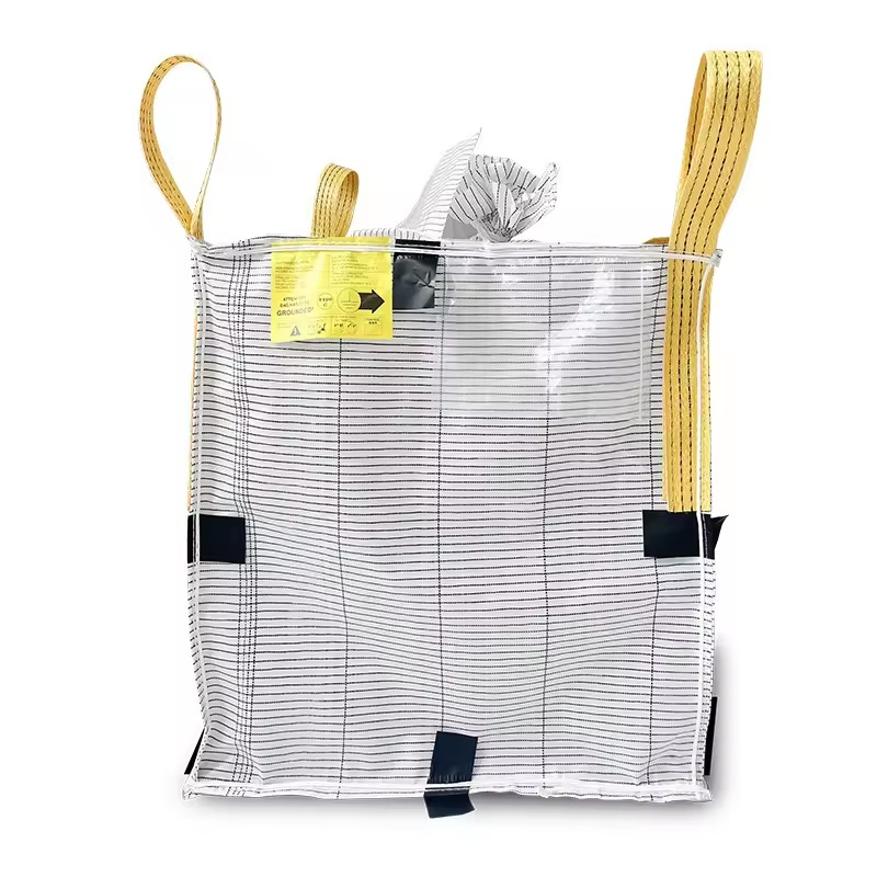 Прямые поставки с завода Химический порошковый контейнерный мешок Кондуктивный тонкий мешок Водонепроницаемый Влагозащитный тонкий мешок Устойчивый к солнцу Износостойкий мешок для хранения