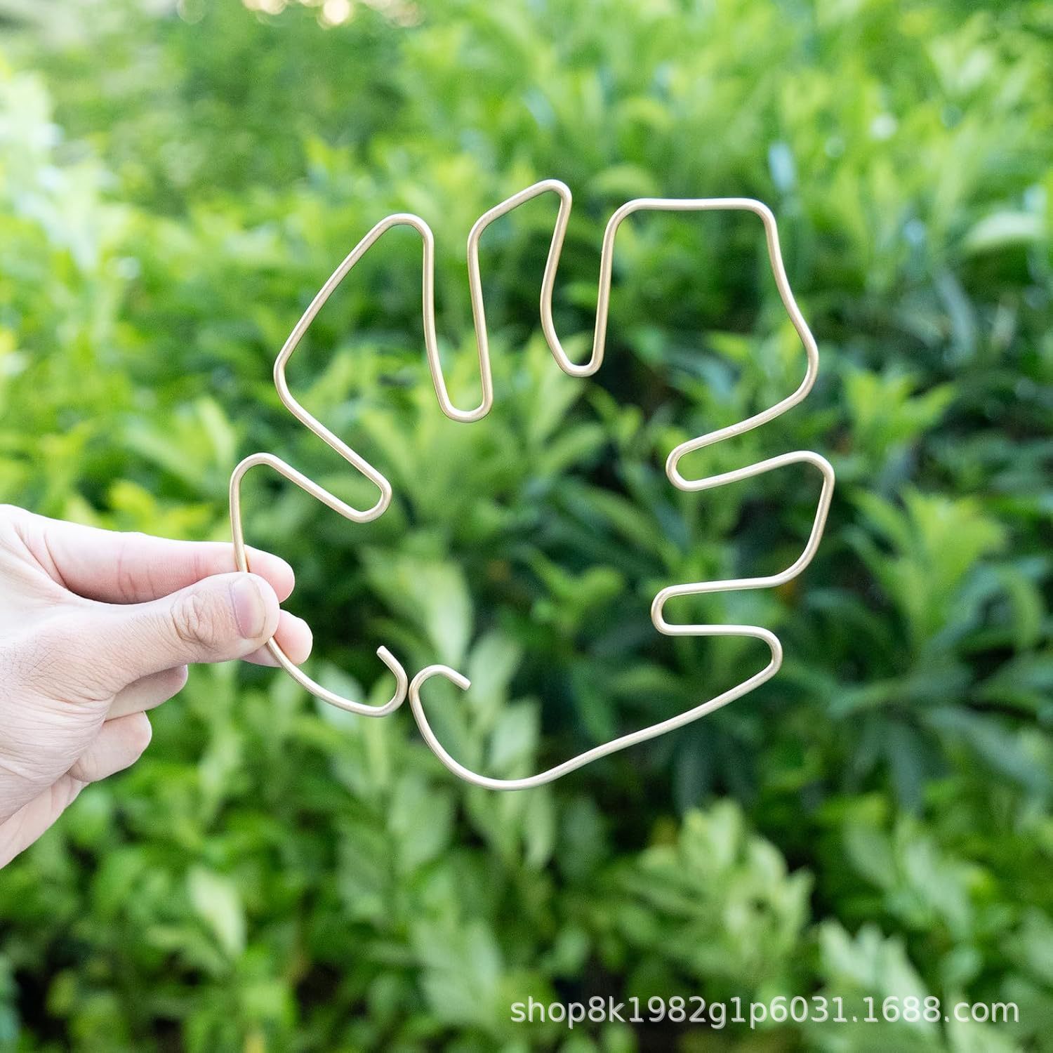 Cross-Border Plant Fixing Bracket, Iron Fixed Plant Support, Outdoor Potted Flower Pot Fixed Decoration Artifact, Wholesale