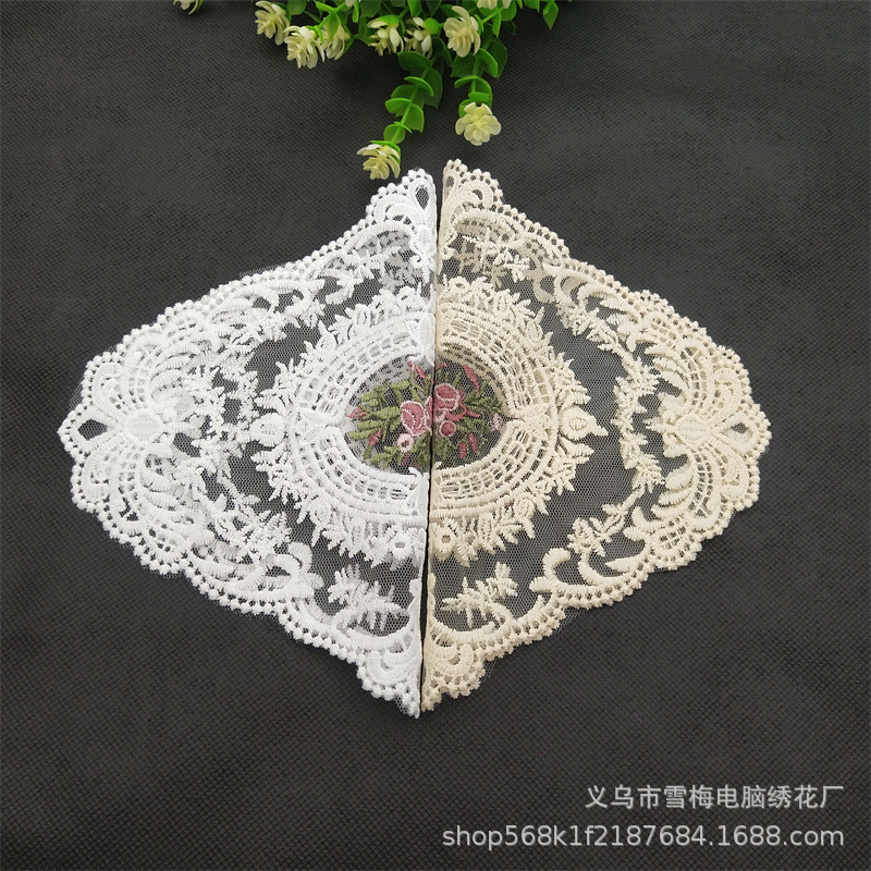 European Style Placemat Embroidered Vintage Lace Coffee Table Mat Dustproof Cover Towel Shooting Props Sofa Mat Decorative Plate Mat Napkin