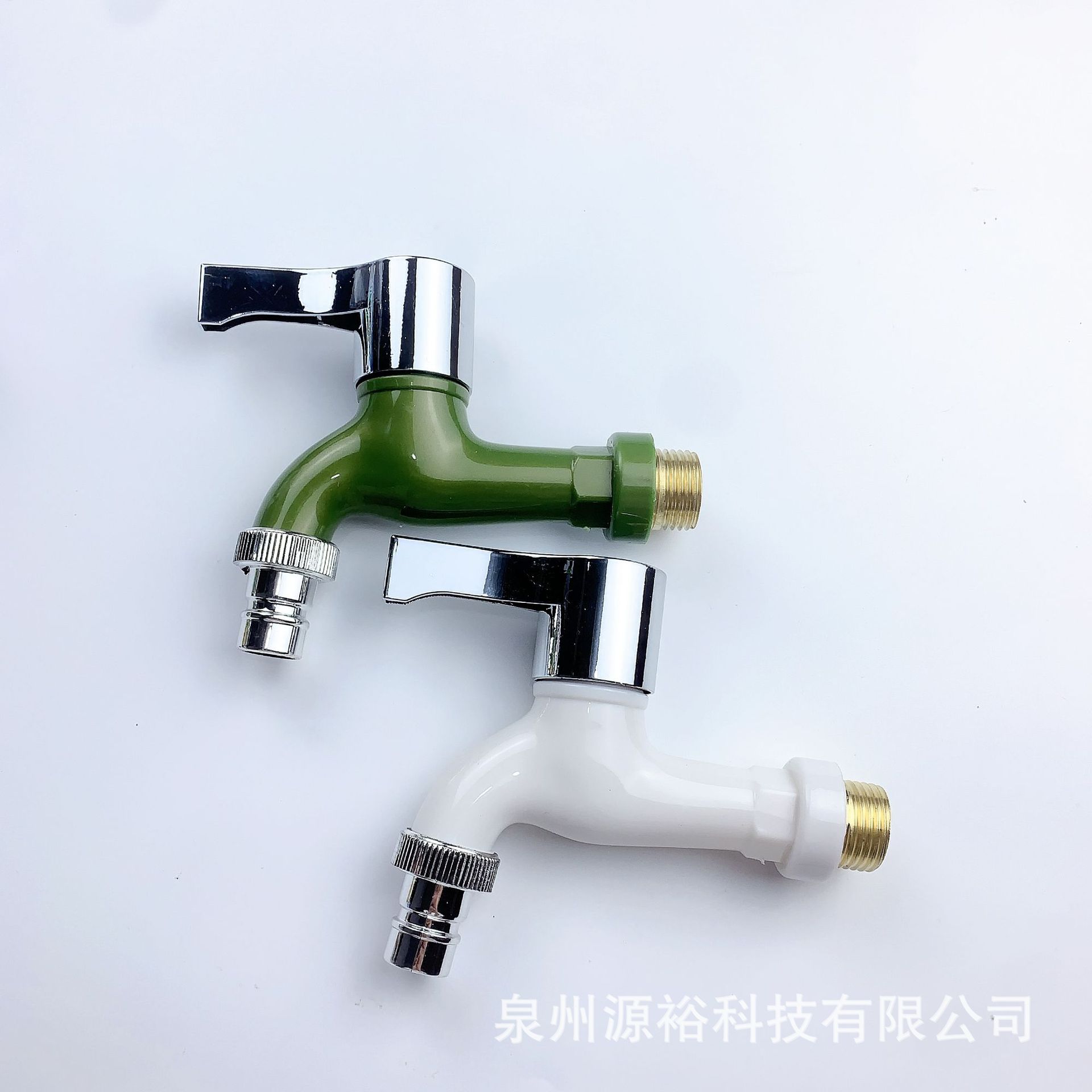 Internet-famous faucet with one inlet and two outlet antifreeze explosion-proof household plastic washing machine faucet dual-control dual-use