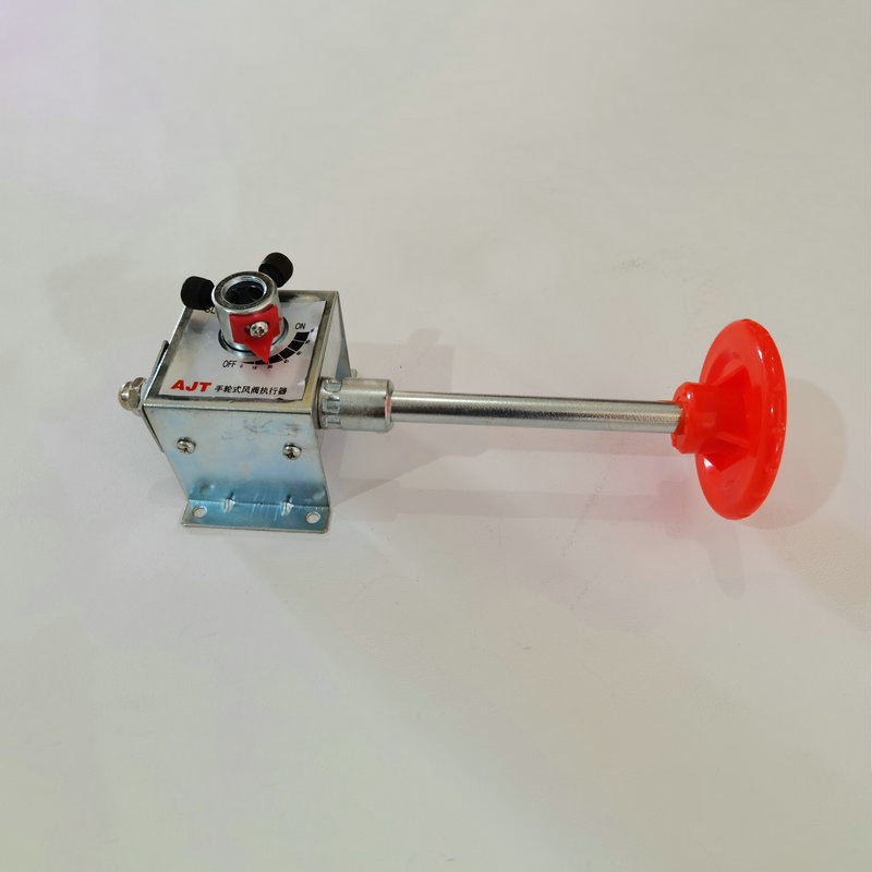 Hand wheel air valve actuator stainless steel worm gear manual adjustment mechanism air door coating machine controller