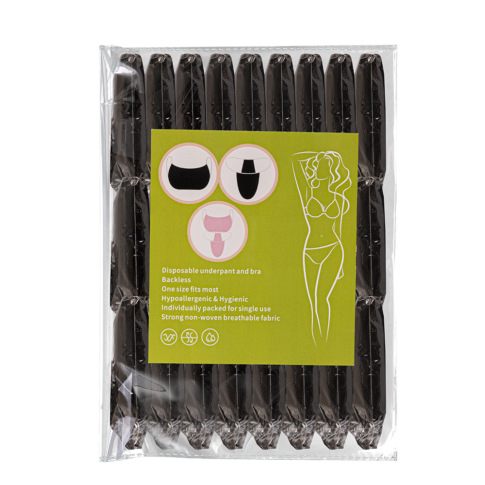 Disposable Bra Beauty Salon SPA Bra Underwear suit Non-woven Underwear Breast Wrapping Tube-work Multicolor Thick Impermeable