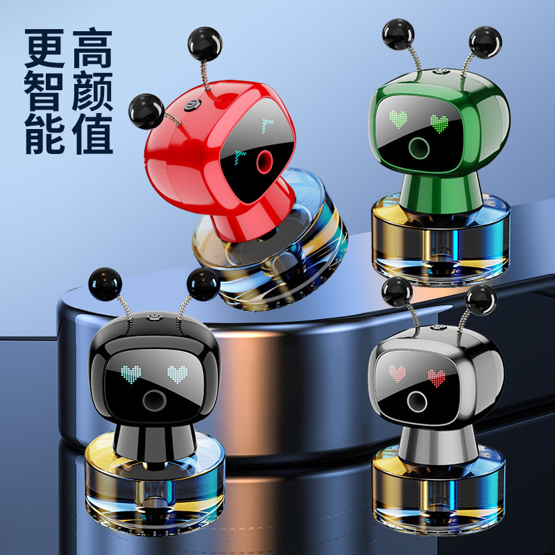 AL Intelligent Robot Car Ornaments Summer New Car Perfume Aroma Car Aroma Lasting Premium Car