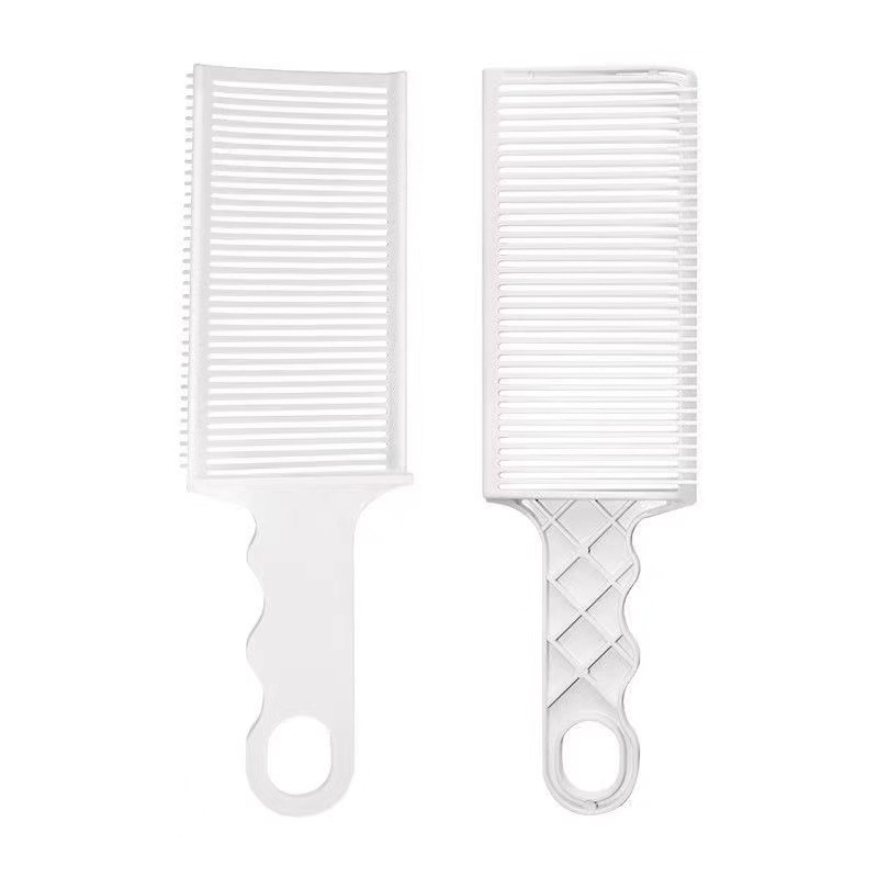 Barber auxiliary artifact flat hair clipper comb men's trimming Modeling Professional flat hair comb hair salon special