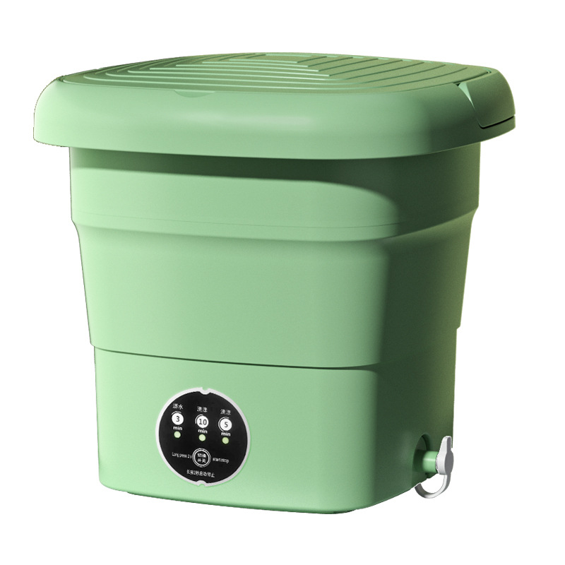 Portable Small Mini Washing Machine for Household Children's Socks and Underwear Cleaner Wholesale Folding Washing Machine