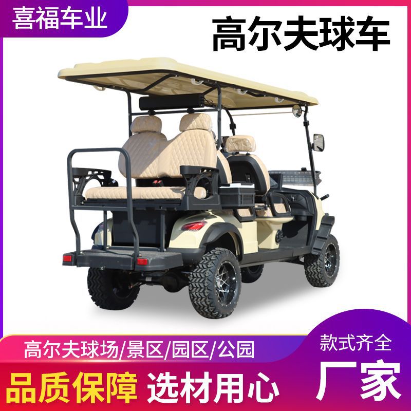 Golf Cart Scenic Park Sightseeing Car Hotel Airport Passenger Shutper Homestay Reception Golf Cart