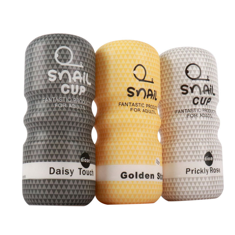 Snail cup penis trainer for men portable aircraft cup mouth cup men's masturbation Snail aircraft cup
