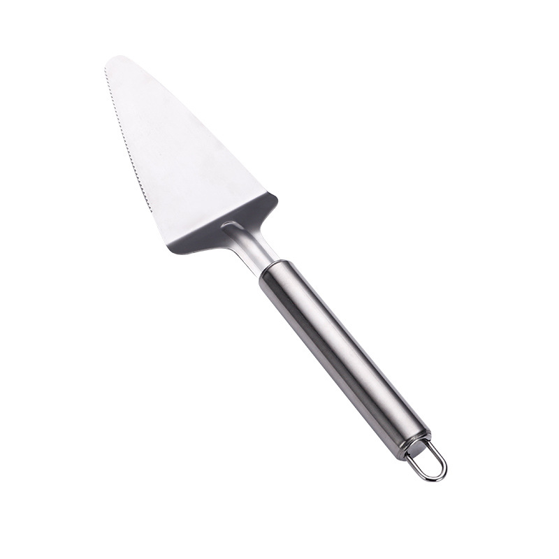 Thickened 1.5 Wall-hanging Household Stainless Steel Cake Shovel Creative Baking Tools Lace Pizza Knife Hob