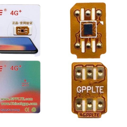 Gpplte4G Unlocked Card Sticker Is Suitable for Apple 6-17 Promax Japanese Version, American Version, Universal and Global