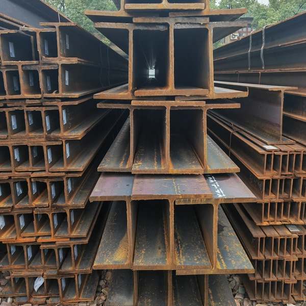 Hunan Changsha Heavy-Duty Steel H Steel Column Cutting Processing Welding Steel Structure Connecting Rod Support I-Shaped Steel Galvanized