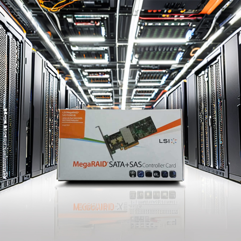 Megaraid 9500-16I 16 Port Raid Card Basic Computer Parts