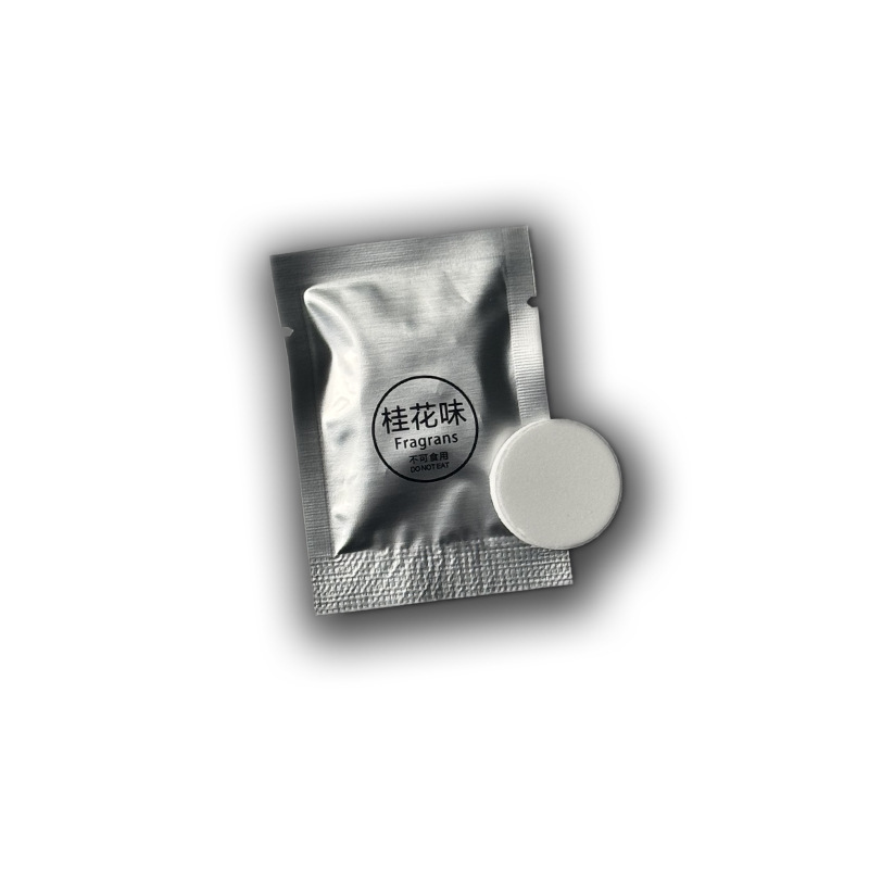 Factory wholesale car aromatherapy tablets pe tablets 25*5 30*5 small fan aromatherapy tablets supplement lasting fragrance