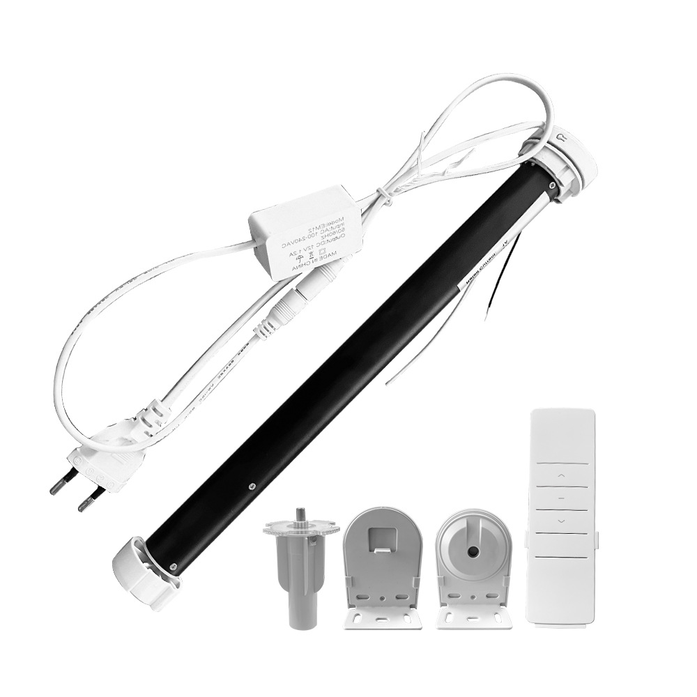 Foreign trade for graffiti wifi intelligent roller shutter motor for 38mm aluminum tube voice control electric tubular motor