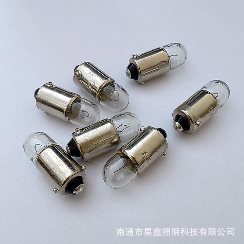 Ba9S Instrument Light T8.5 T6.5 Aircraft Bubble Micro Signal Light 6V12V24V Ship Center Console Indicator Light