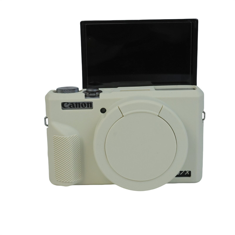 Suitable for Canon PowerShot G7Xmark III camera bag G7X3 generation silicone protective case soft case