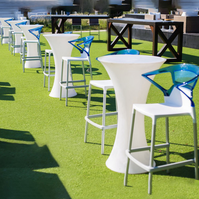 Led Bar Trendy High Table with a Small Waist, Creative Bar Luminous Bar Counter for Outdoor Events and Exhibitions Cocktail Table