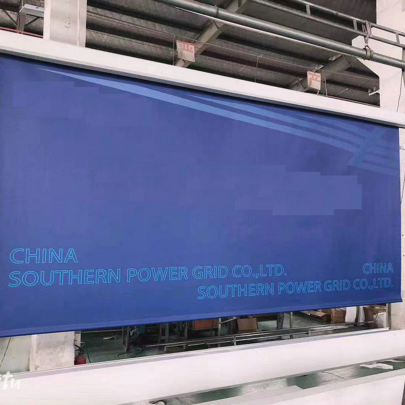 Electric Logo Electric Roller Shutter Customized Size One-Stop Installation Service
