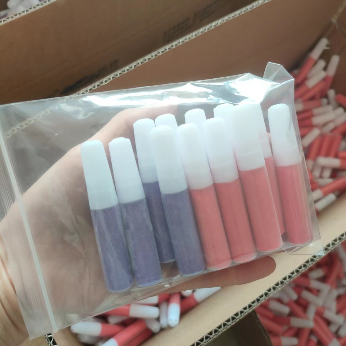 Bottled colored sand 10g children's sand painting hourglass kindergarten handicraft workshop children's handmade diy puzzle color