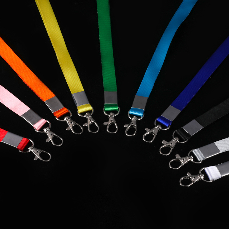 Work card certificate factory card exhibition certificate printing thermal transfer printing silk screen hanging rope chest card lanyard printable logo