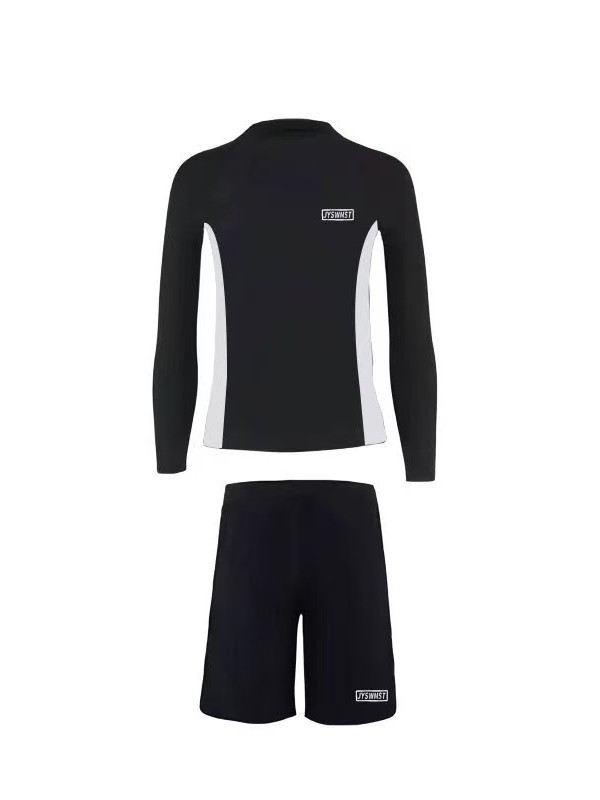 Sun Protection Quick-Drying Wetsuit Men's Split Long-Sleeved Trousers Snorkeling Wetsuit Couple Warm Swimsuit Women's Surfing Suit