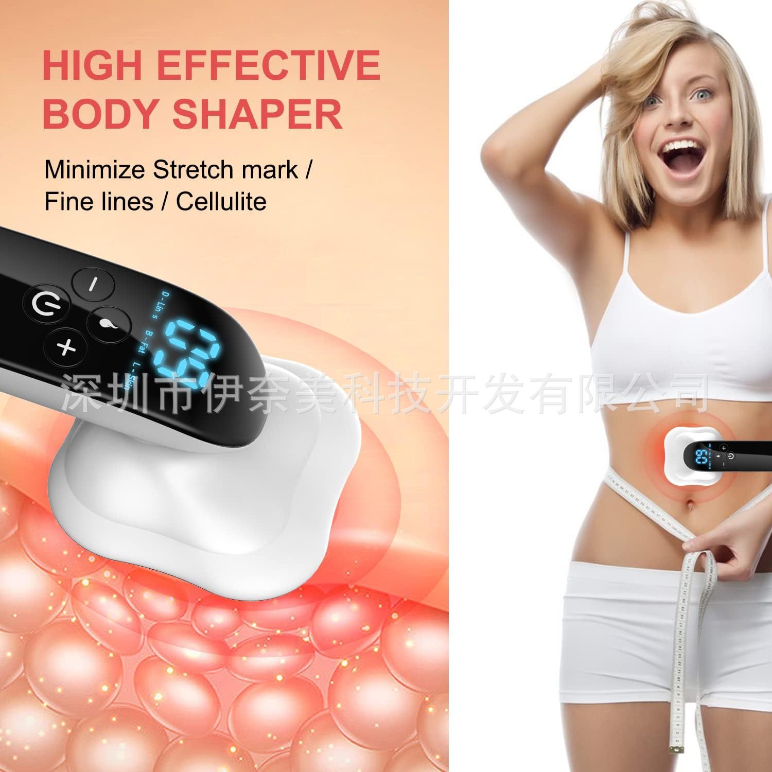 Ems Fat Massager Fat Removal Machine Wireless Handheld Body Sculpture Machine Abdominal Waist Arm Leg Hip