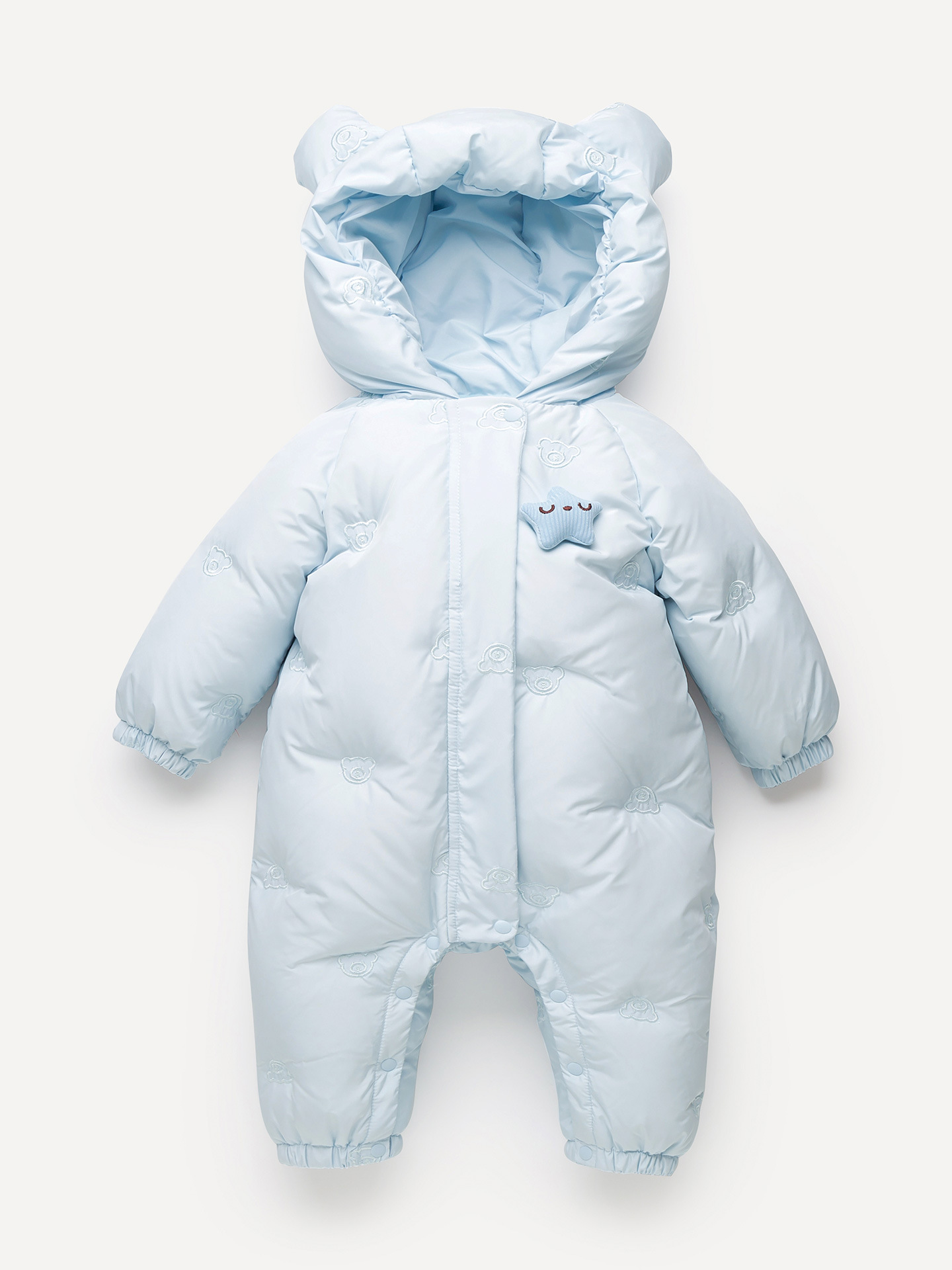 New Baby down Jacket Jumpsuit for Men and Women, Baby down Outing Clothing, Infant Crawling Clothing, Ski Jumpsuit, Winter