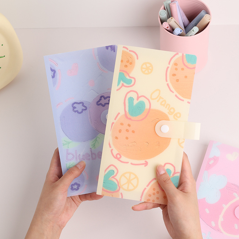 Cross-border foreign trade snap button 3 inch small card to shoot up the star photo character card storage book cartoon business card folder wholesale