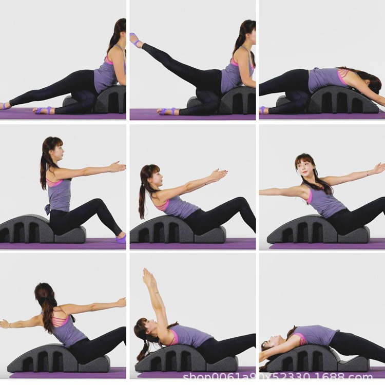 Epp Pilates Spine Corrector Arc Yoga Spine Soothing and Relaxing Exercise Shoulder and Neck Massage Pilat