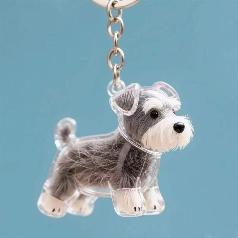 Transparent Puppy Hair Storage Box Dog Hair Collection Storage Capsule Capsule Gashapon Commemorative Bag Pendant Keychain