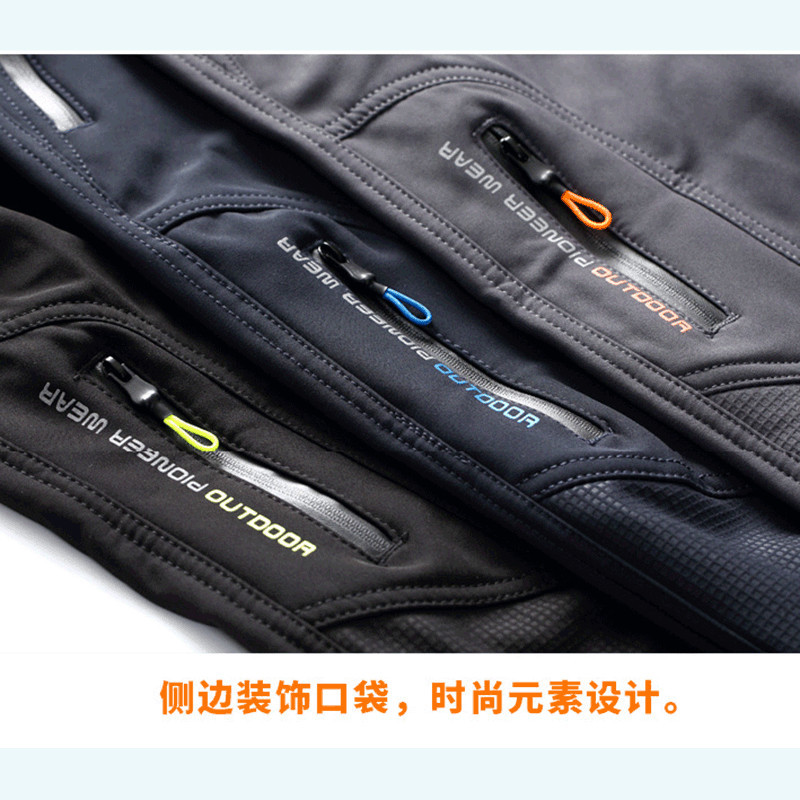 Boys' Pants, Youth Hiking Pants, Windproof and Warm Assault Pants, Loose Kidsren's Soft Shell, Middle and High School Kidsren