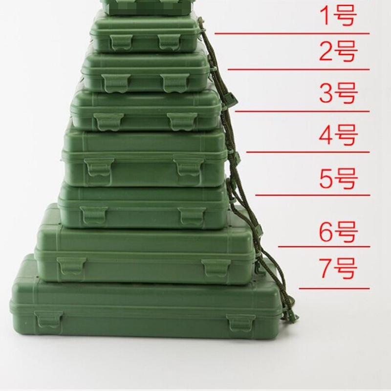 Factory direct supply of strong light flashlight box with lid plastic box flashlight universal packaging box flashlight special gift box