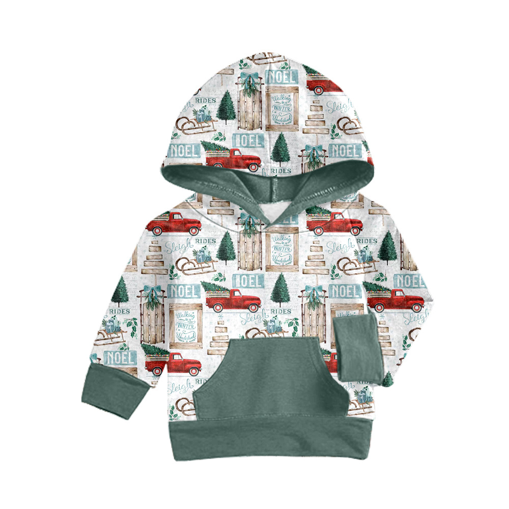 Boutique Foreign Trade Children's Clothing Printed Children's Cute Creative Customized Autumn Sweatshirt