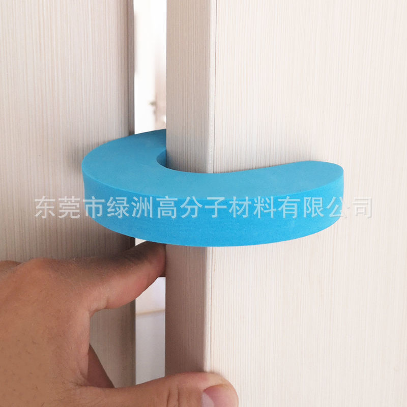 Eva Door Card Kidsren's Anti-Pinch Door Stopper Baby Baby Cartoon Safety Door Stopper Eva Anti-Pinch Door Clip