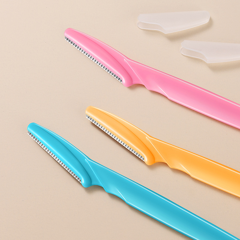 Factory wholesale eyebrow trimming knife sharp shaving knife eyebrow shaving knife eyebrow trimmer beauty makeup eyebrow trimming tool
