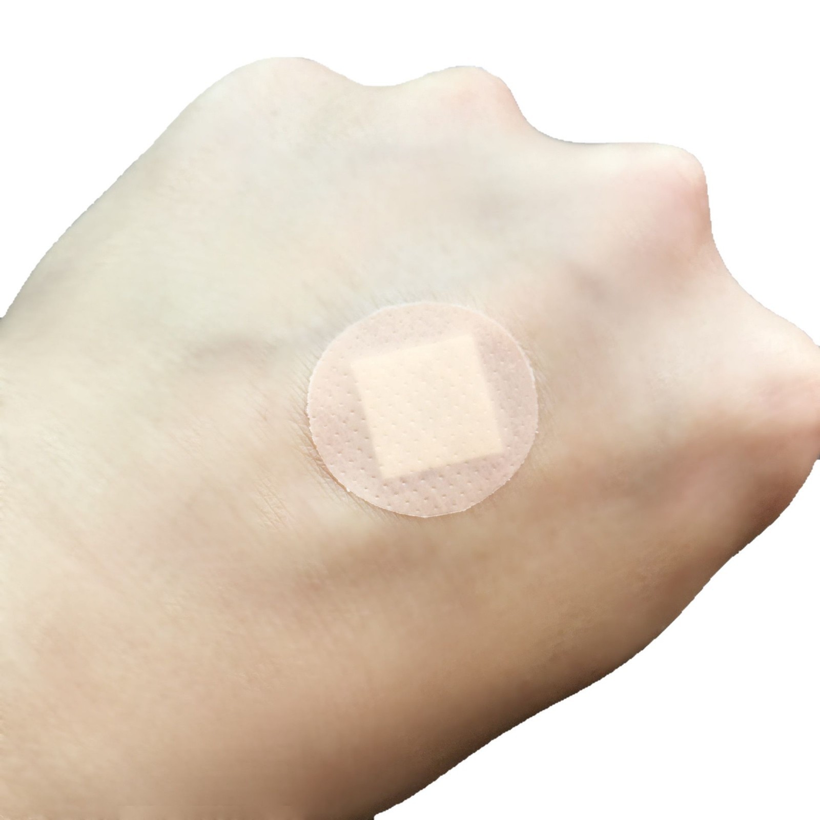 Wholesale 22mm Round Band-Aid Pe Skin Color Vaccination Pinhole Acne Patch Baby Vaccine Patch Mini Band-Aid