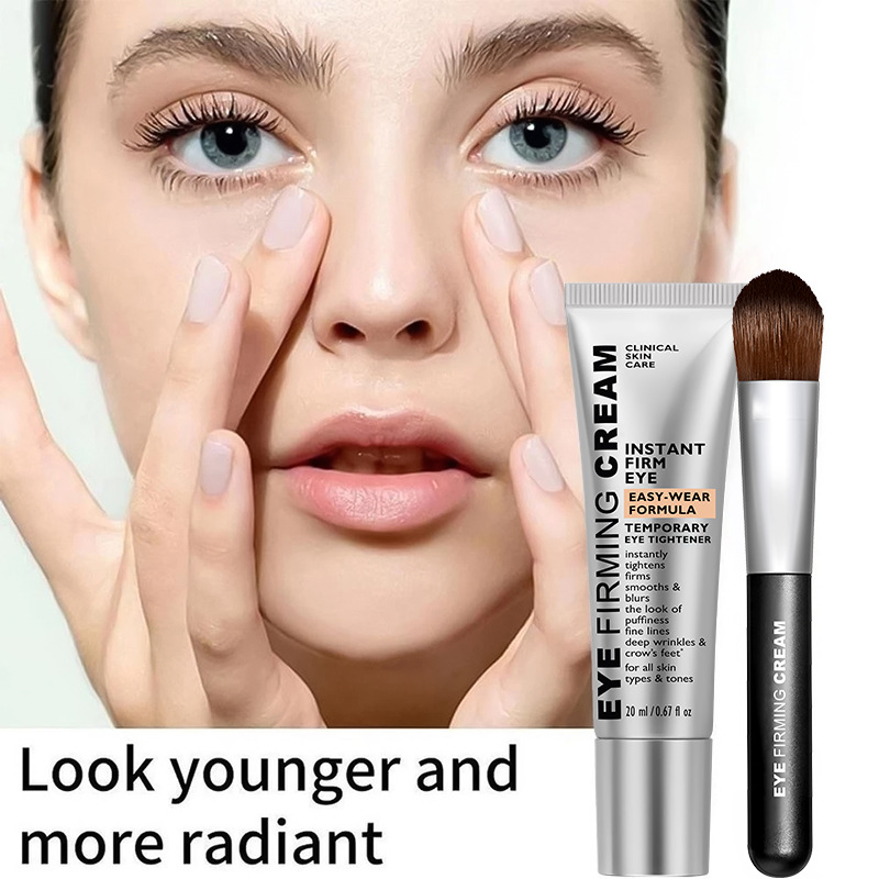 Кросс-Бордер Хит Продаваемый Продукт в Наличии: Крем для Укрепления Глаз, Мгновенный Укрепляющий Крем для Глаз с Кисточкой, Английская Версия Крем для Глаз