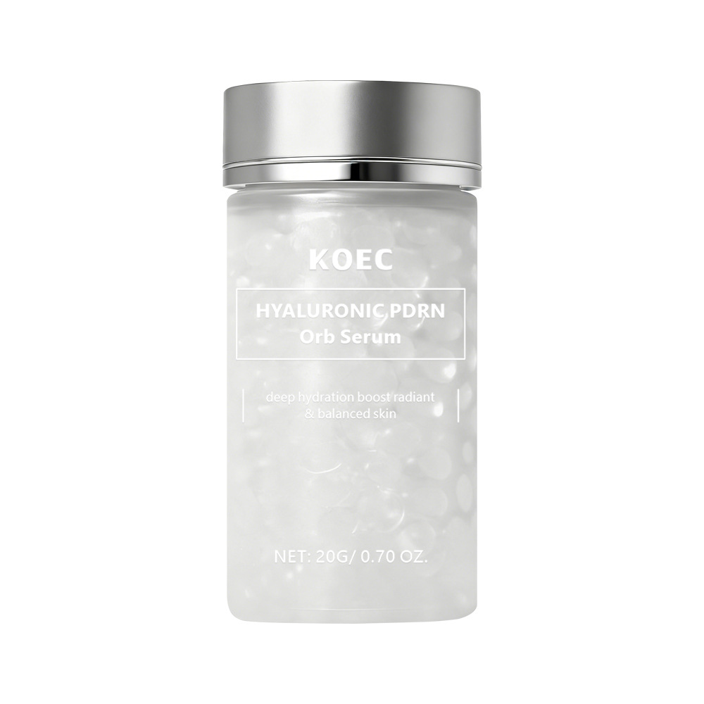 Koec Hyaluronic Acid Pdrn Spherical Particle Burst Water Essence Cross-Border Tk Popular Salmon Facial Essence Wholesale