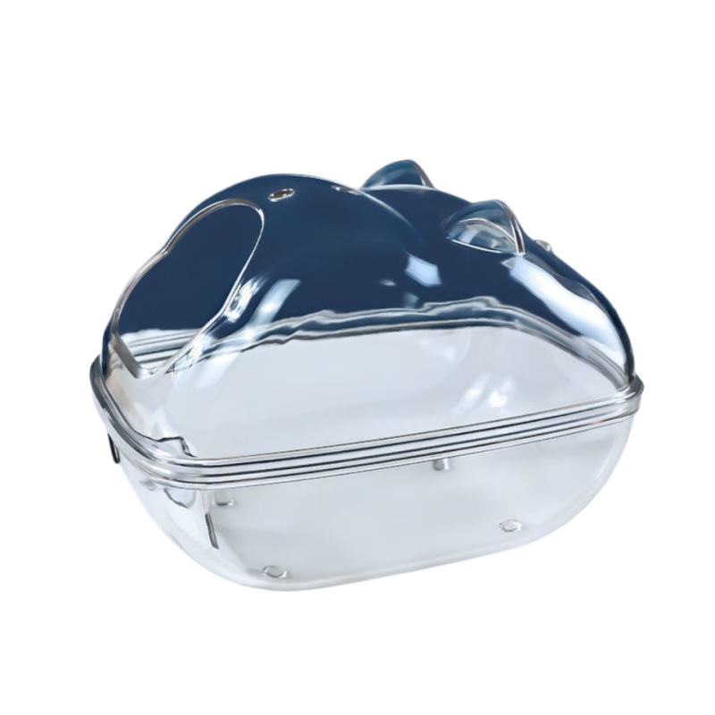 Factory wholesale hamster bathroom toilet dual-use nest golden bear bath basin bath sand urine sand anti-splash hamster supplies