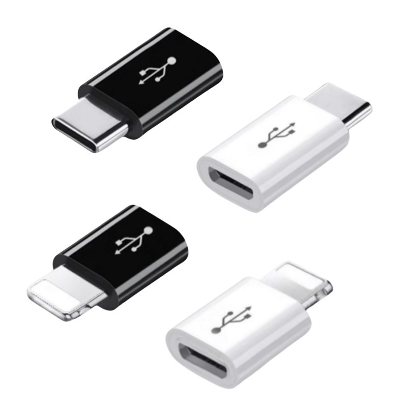 Адаптер v8 micro female на type-c, otg конвертер для мобильных телефонов Huawei и Apple