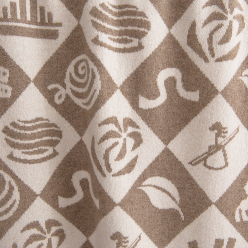 Ordos City Source Factory 100 Pure Cashmere Blanket Moving Gift Throw Blanket Sofa Blanket Nap Aviation Blanket