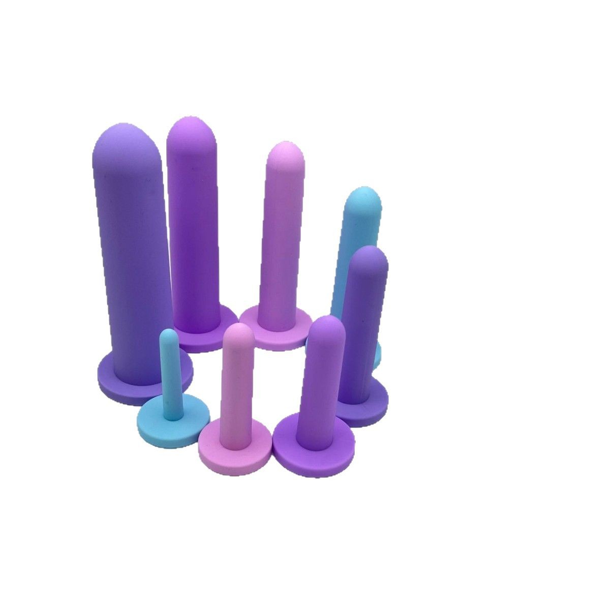 Silicone Pelvic Floor Dilator Manual Masturbation Small Massage Stick Adult Sex Supplies After Anus Female Appliance